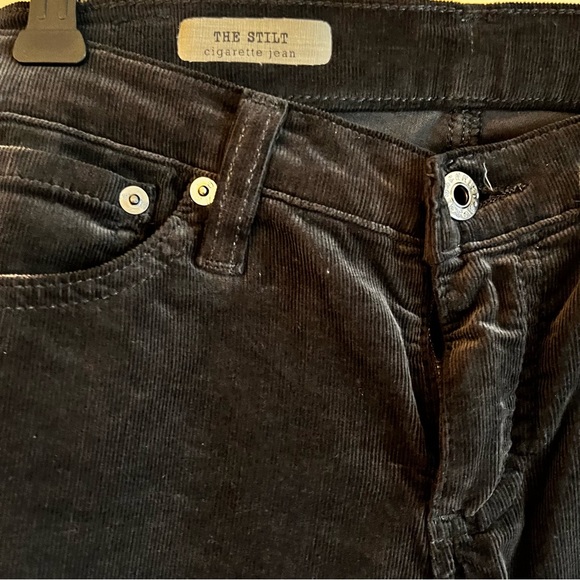BNWT AG "THE STILT" CORDUROY CIGARETTE JEANS - Picture 7 of 12